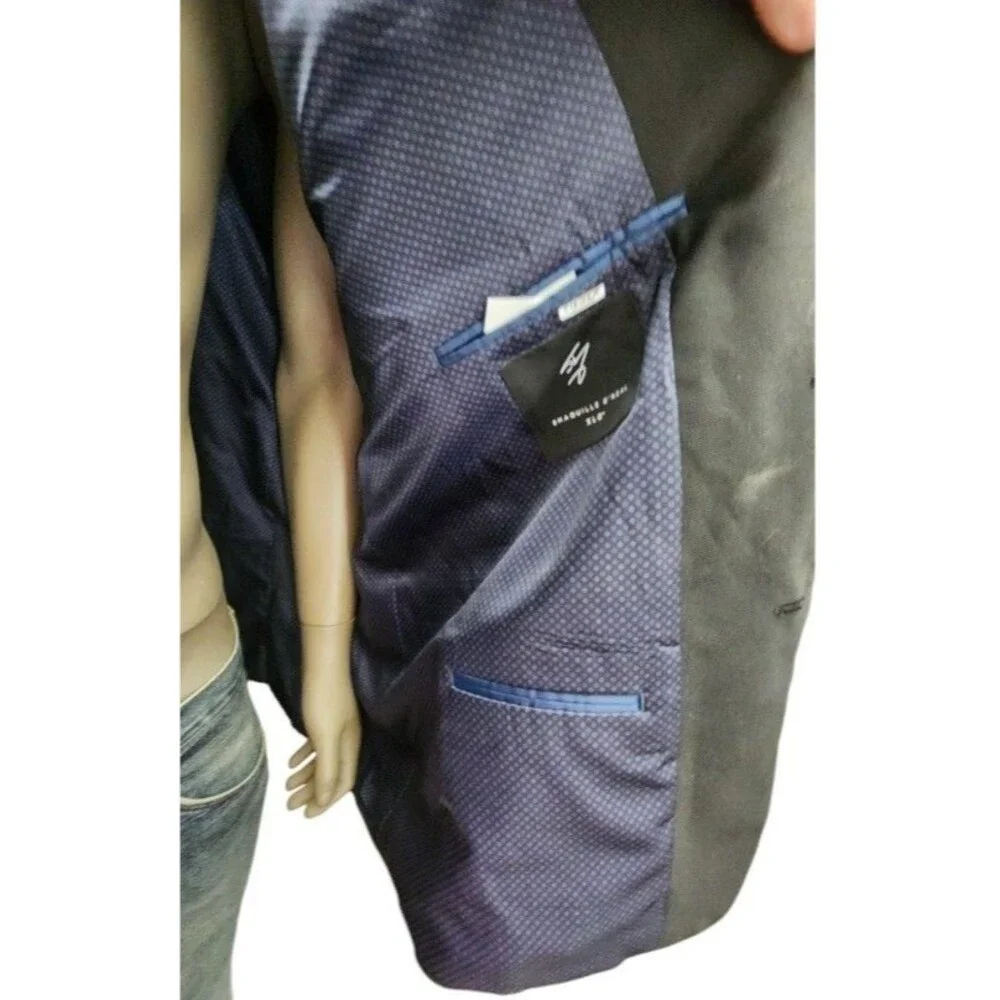 Shaquille O'Neal Black Dress Suit Size XLG 2 Pieces Pants 44x32